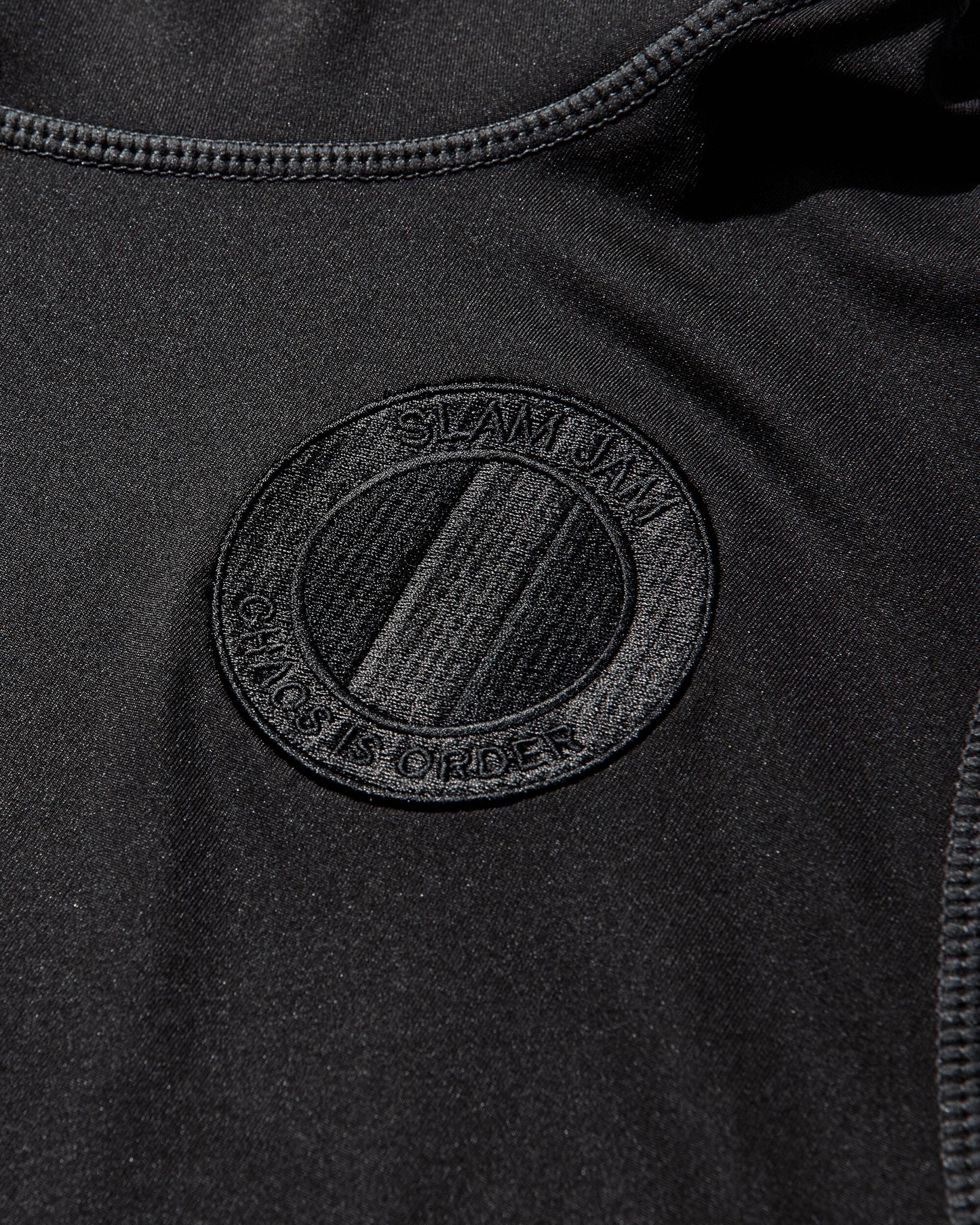 Kappa Kappa Kombat Footbal Jersey x Slam Jam Balaclava LS Black T-Shirts Longsleeve 35274KW A00