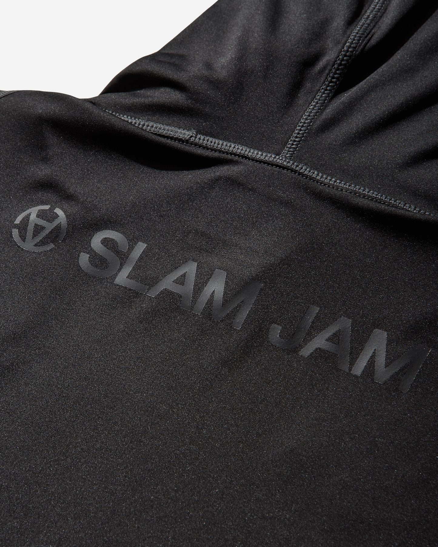 Kappa Kappa Kombat Footbal Jersey x Slam Jam Balaclava LS Black T-Shirts Longsleeve 35274KW A00