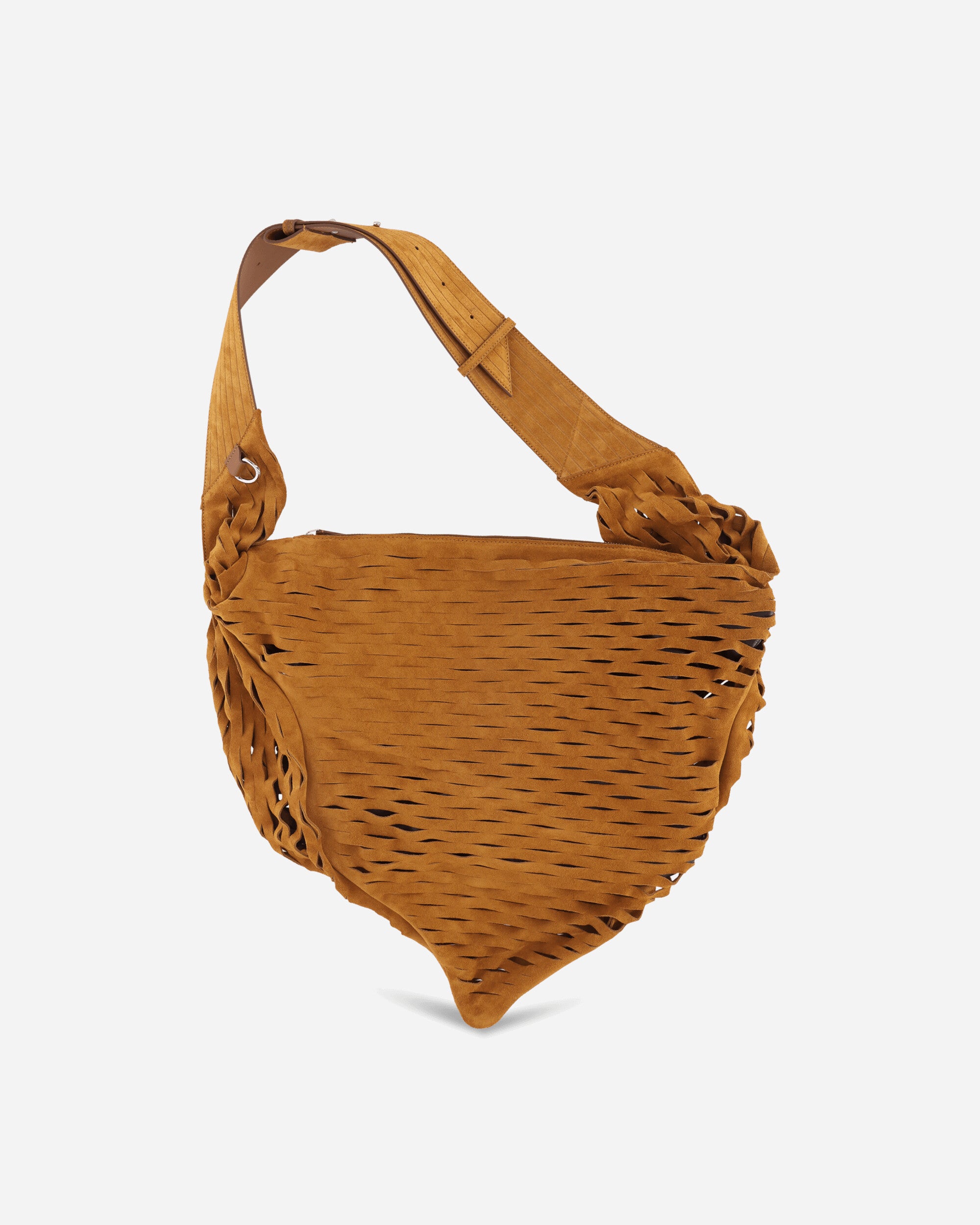 Kiko Kostadinov Wmns Fiore Twisted Bag Caramel Bags and Backpacks Shoulder Bags KKWSS26BG04-124 001