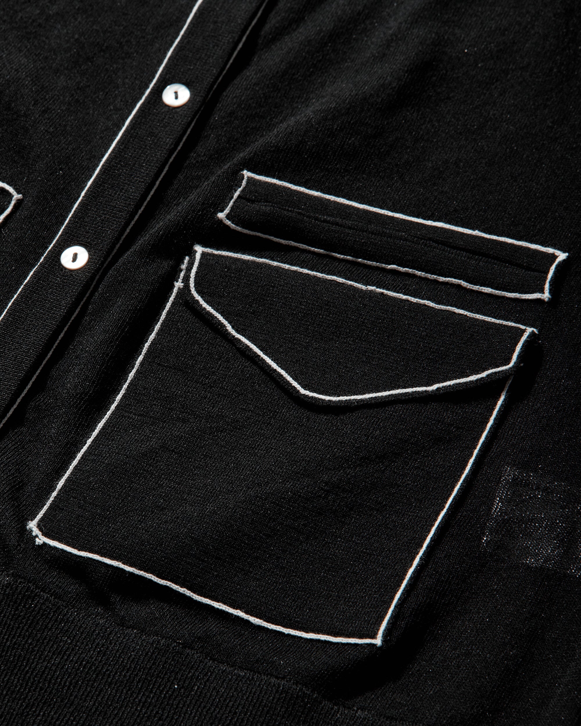 Kiko Kostadinov Wmns Kreiner Knit Cardigan Black Knitwears Cardigans KKWSS26KN09-105 001