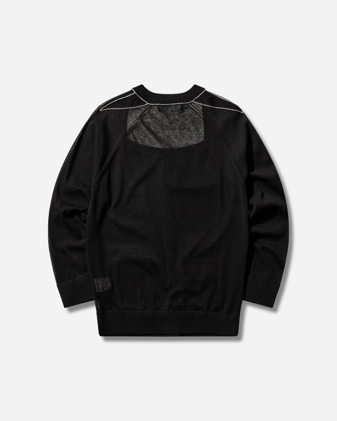 Kiko Kostadinov Wmns Kreiner Knit Cardigan Black Knitwears Cardigans KKWSS26KN09-105 001