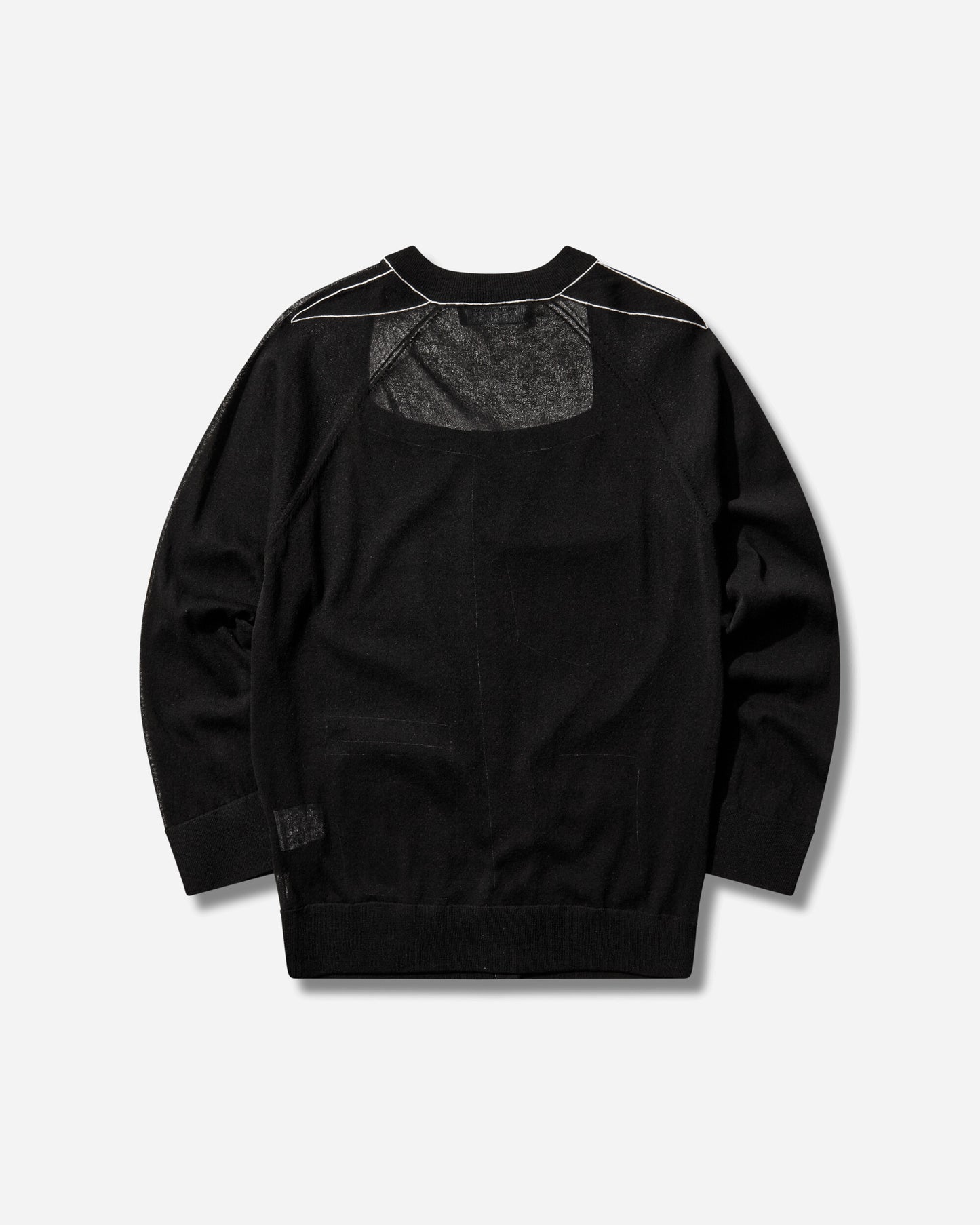 Kiko Kostadinov Wmns Kreiner Knit Cardigan Black Knitwears Cardigans KKWSS26KN09-105 001