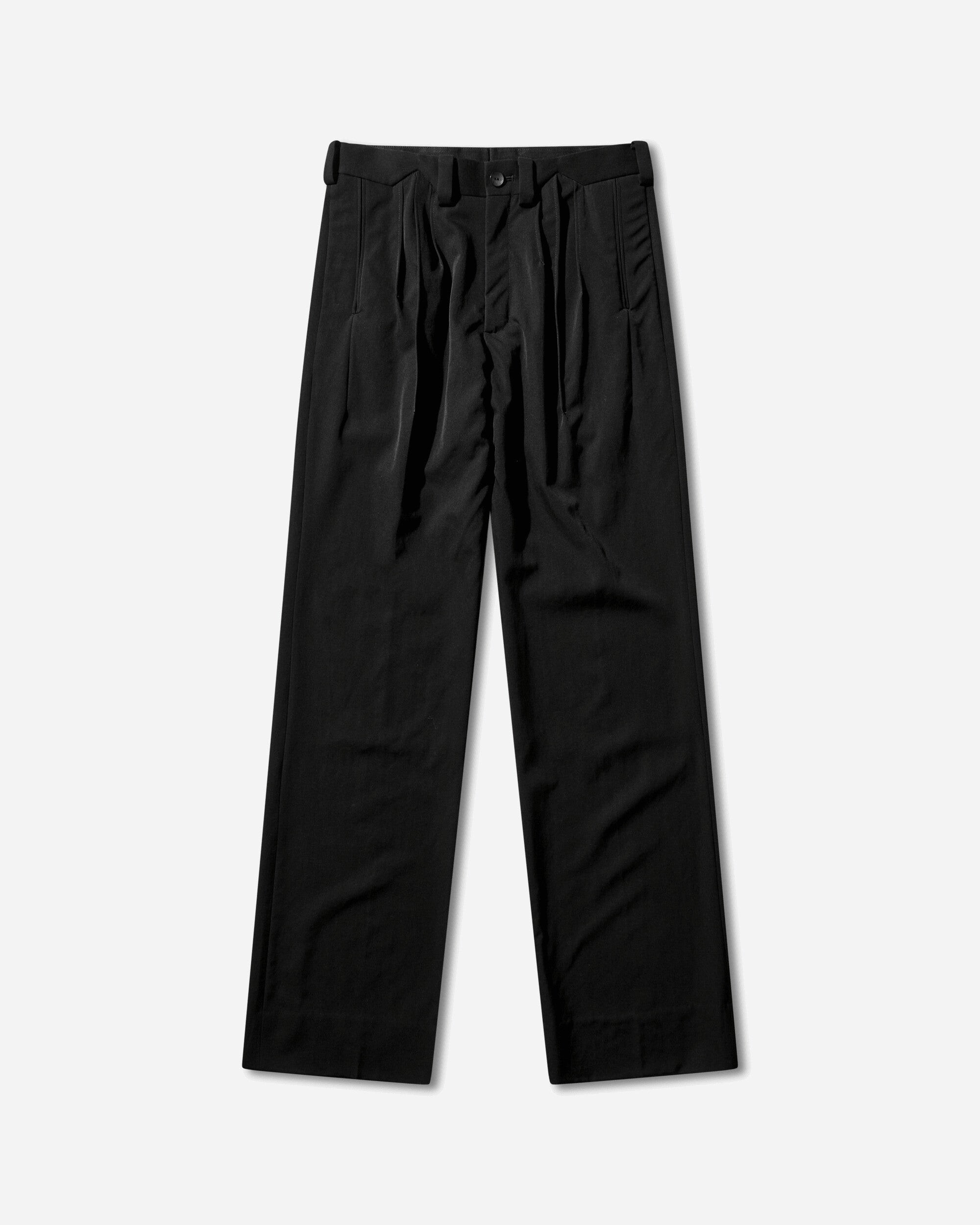 Kiko Kostadinov Csomor Trousers Deep Black Pants Casual KKSS26T16 38