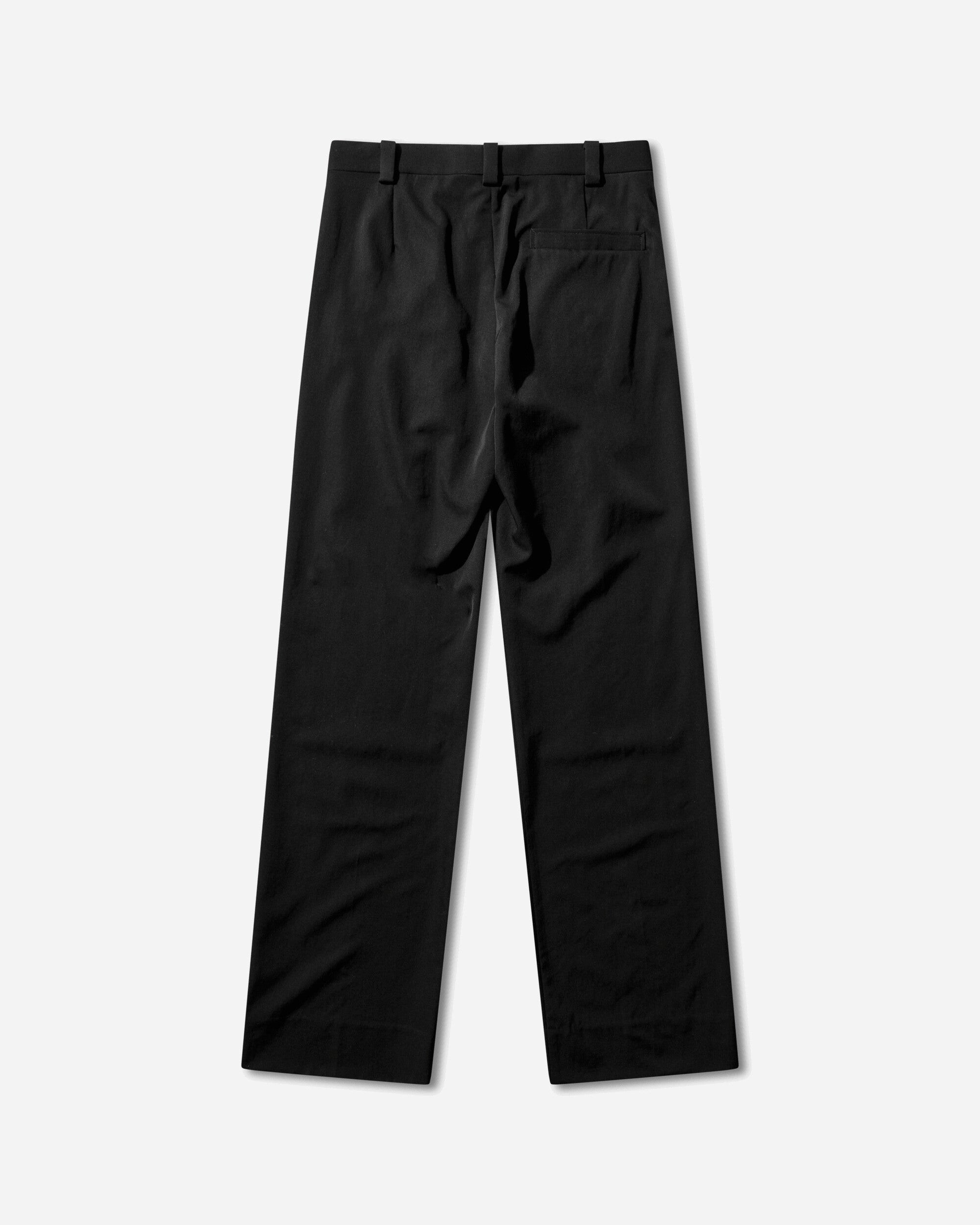 Kiko Kostadinov Csomor Trousers Deep Black Pants Casual KKSS26T16 38