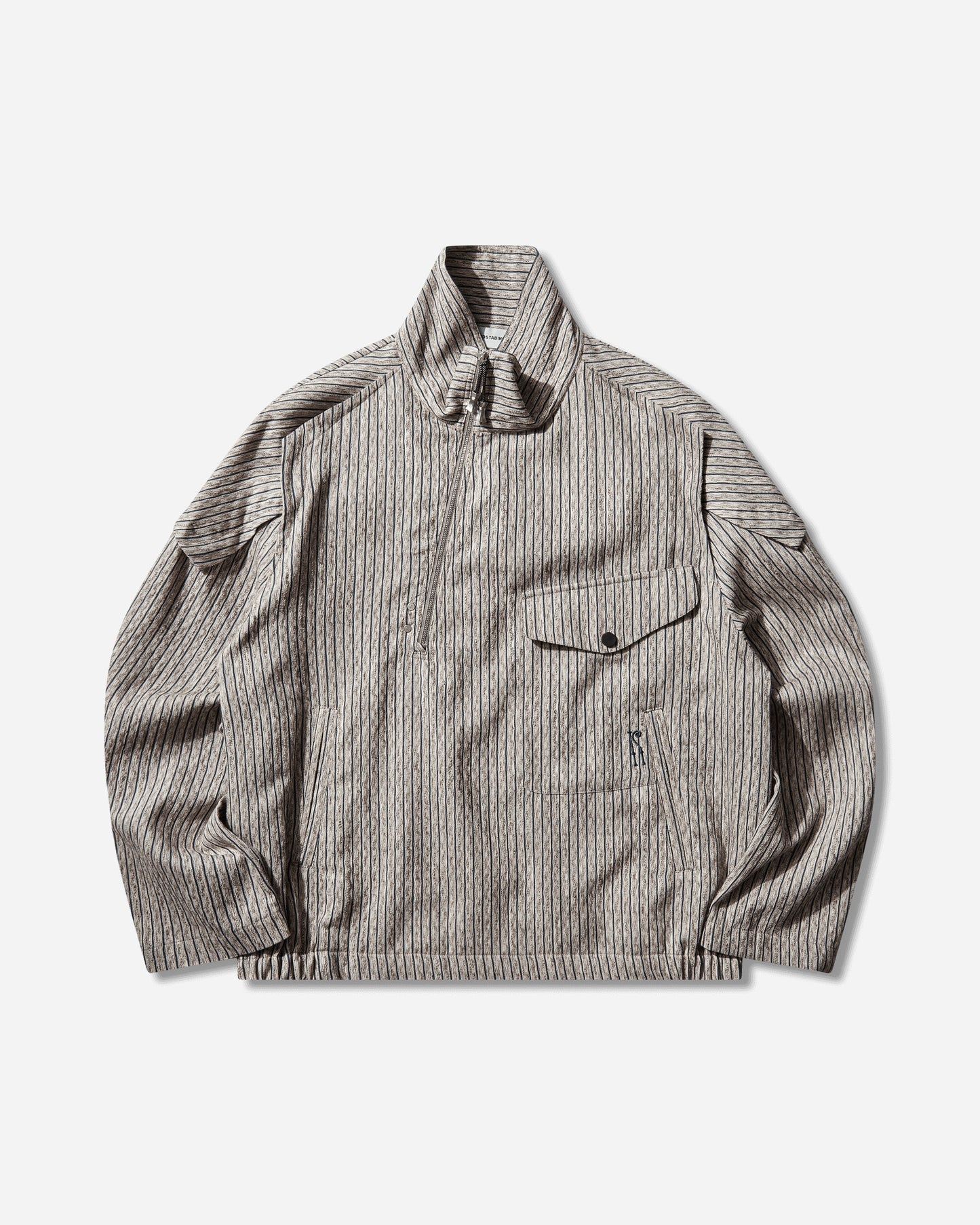 Kiko Kostadinov Farkas Pullover Jacket Tan And Blue Coats and Jackets Jackets KKSS26J05 45