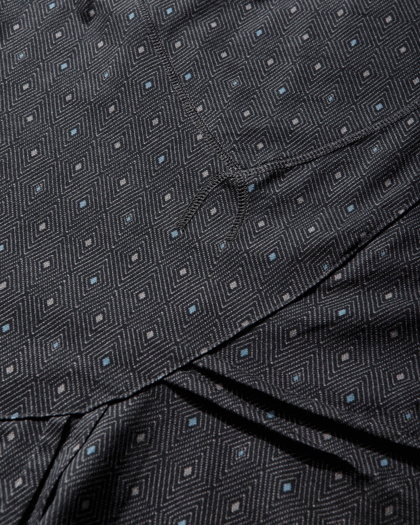 Kiko Kostadinov Ohne Long Sleeve Mock Neck Black And Sapphire T-Shirts Longsleeve KKSS265TP07 96