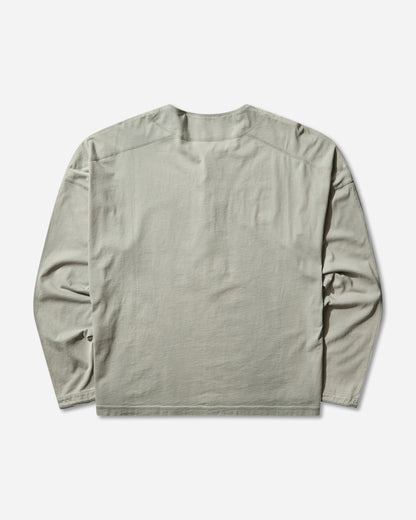 Kiko Kostadinov Sargo Long Sleeve Henley Seashore T-Shirts Longsleeve KKSS265TP04 90