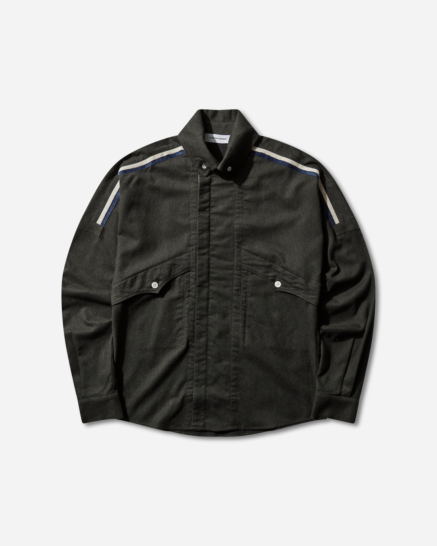 Kiko Kostadinov Vig Shirt Deep Green Shirts Longsleeve Shirt KKAW25SH03 57