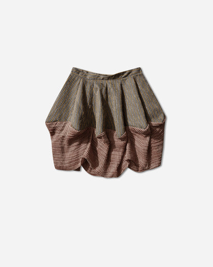 Kiko Kostadinov Wmns Evelyn Skirt Charcoal/Sunshine Skirts Midi KKWSS26SK03-72 001