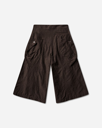 Kiko Kostadinov Wmns Dahlia Draped Shorts Dark Elm Shorts Short KKWSS26T07-19 001