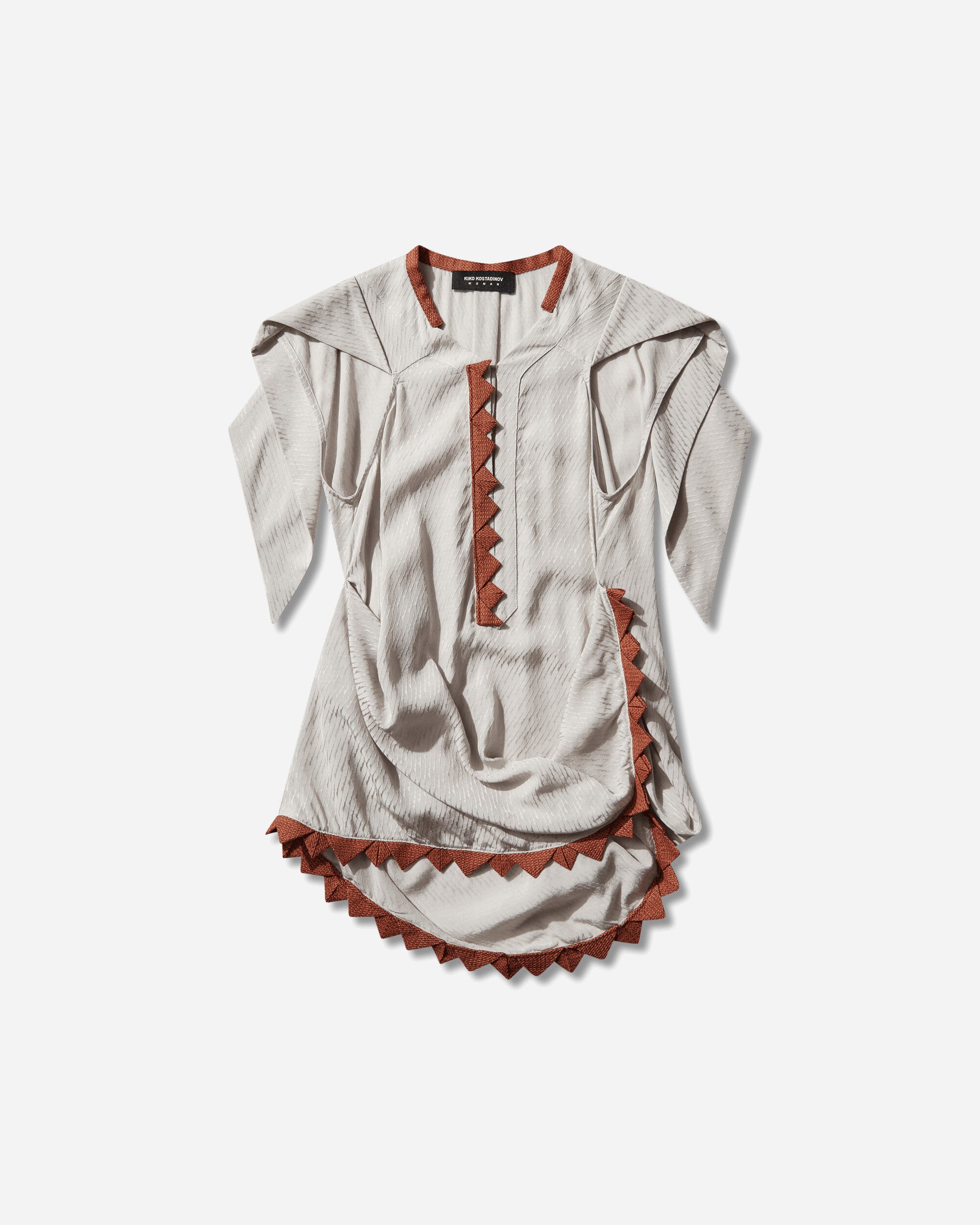 Kiko Kostadinov Wmns Weathervane Top Abalone T-Shirts Top KKWSS26SH01-45 001