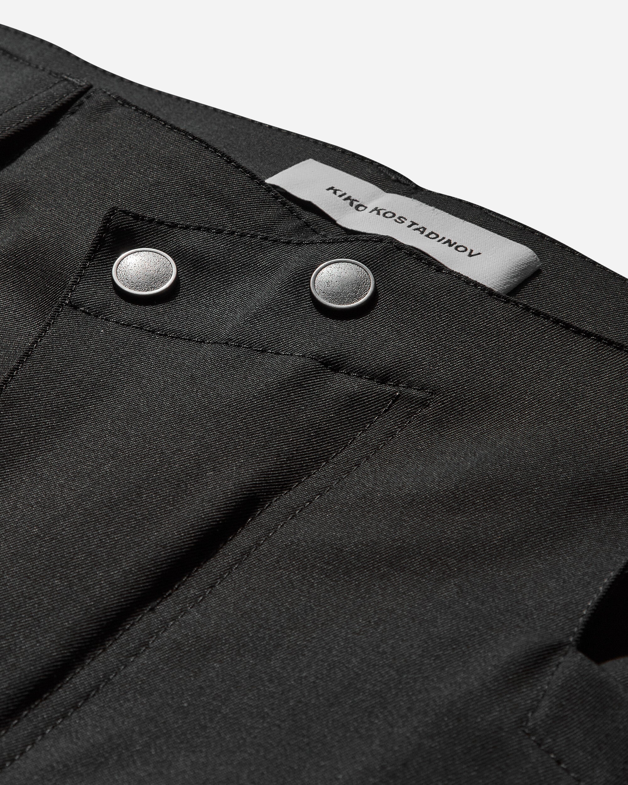 Kiko Kostadinov Kraner Trouser Crow Black Pants Trousers KKAW25T08 21