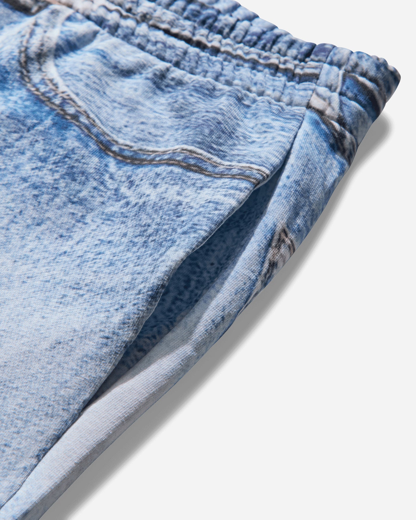 La Maskarade Wmns Trompe L'Œil Jogger Blue Pants Sweatpants JOGGERTROMPE 001