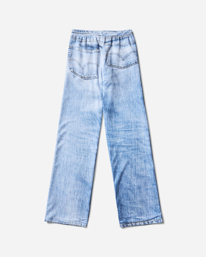 La Maskarade Wmns Trompe L'Œil Jogger Blue Pants Sweatpants JOGGERTROMPE 001