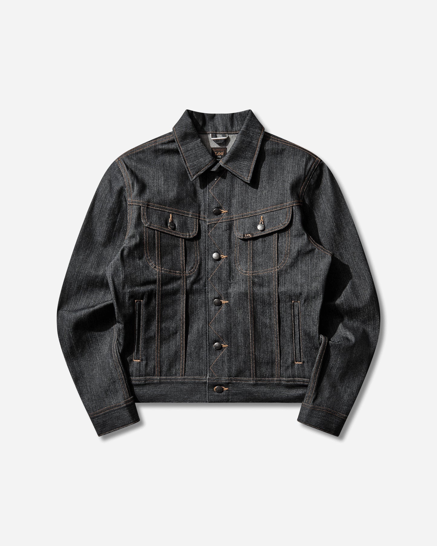 Lee 101 RIDER JACKET DRY BLUE DRY BLUE Coats and Jackets Jackets 112372626 018472