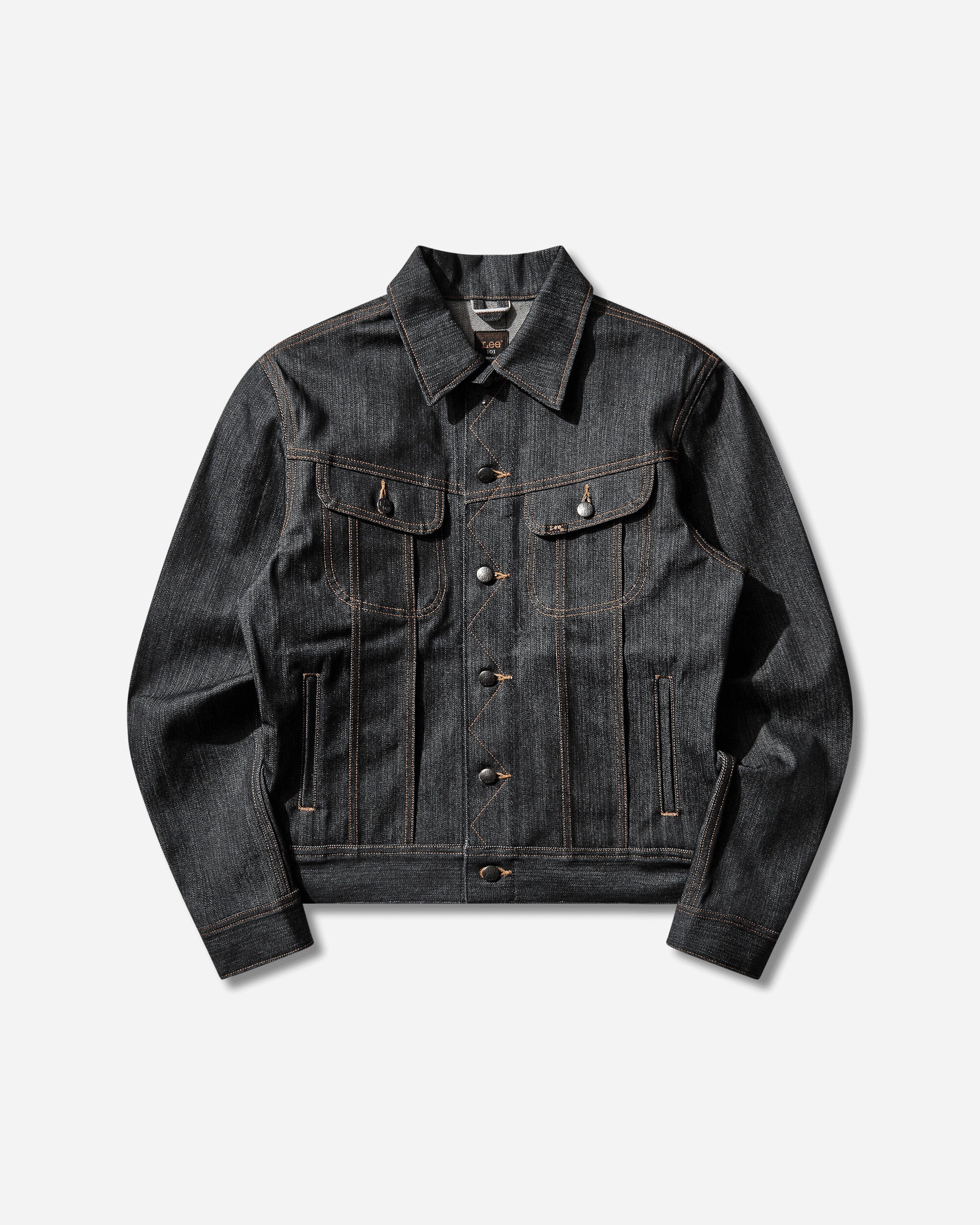 Lee 101 RIDER JACKET DRY BLUE DRY BLUE Coats and Jackets Jackets 112372626 018472