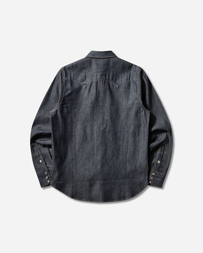 Lee 101 50S WESTERN SHIRT DRY BLUE DRY BLUE Shirts Longsleeve Shirt 112367322 018472