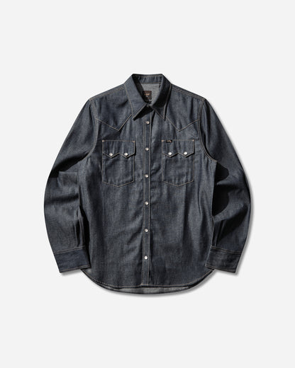 Lee 101 50S WESTERN SHIRT DRY BLUE DRY BLUE Shirts Longsleeve Shirt 112367322 018472