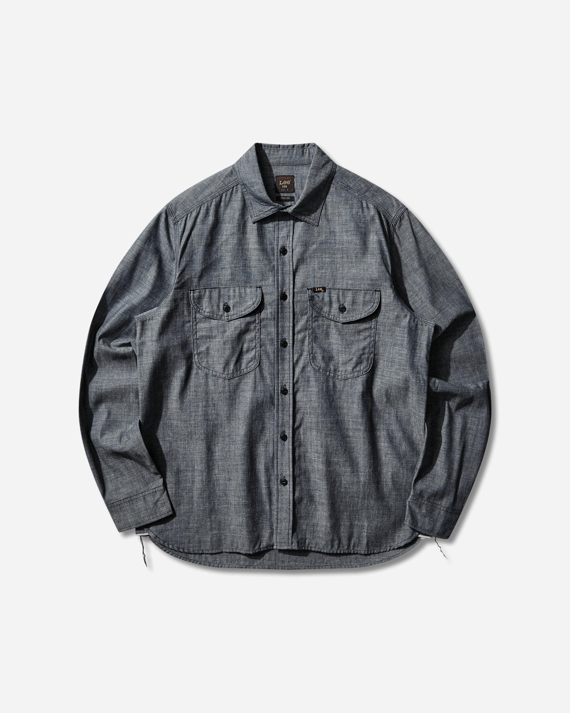 Lee 101 HERITAGE WW SHIRT DRY BLUE DRY BLUE Shirts Longsleeve Shirt 112372625 018472