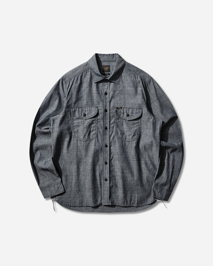 Lee 101 HERITAGE WW SHIRT DRY BLUE DRY BLUE Shirts Longsleeve Shirt 112372625 018472