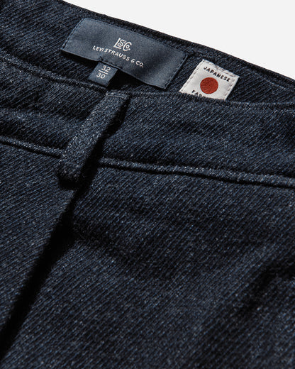 Levi's Blue Tab Pleated Trouser Ivy W Med Indigo Pants Casual 004T1 0000