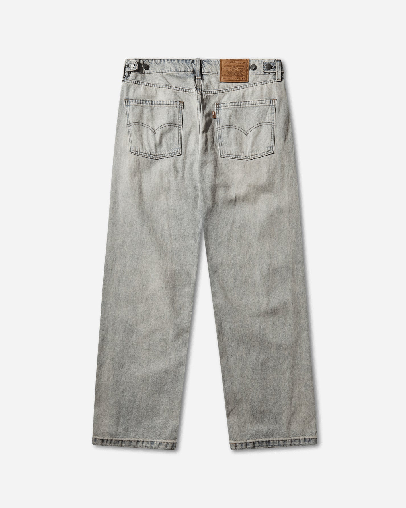 Levi's Baggy Barrel My Tinted Journey Med Indigo Pants Denim 0057O 0004