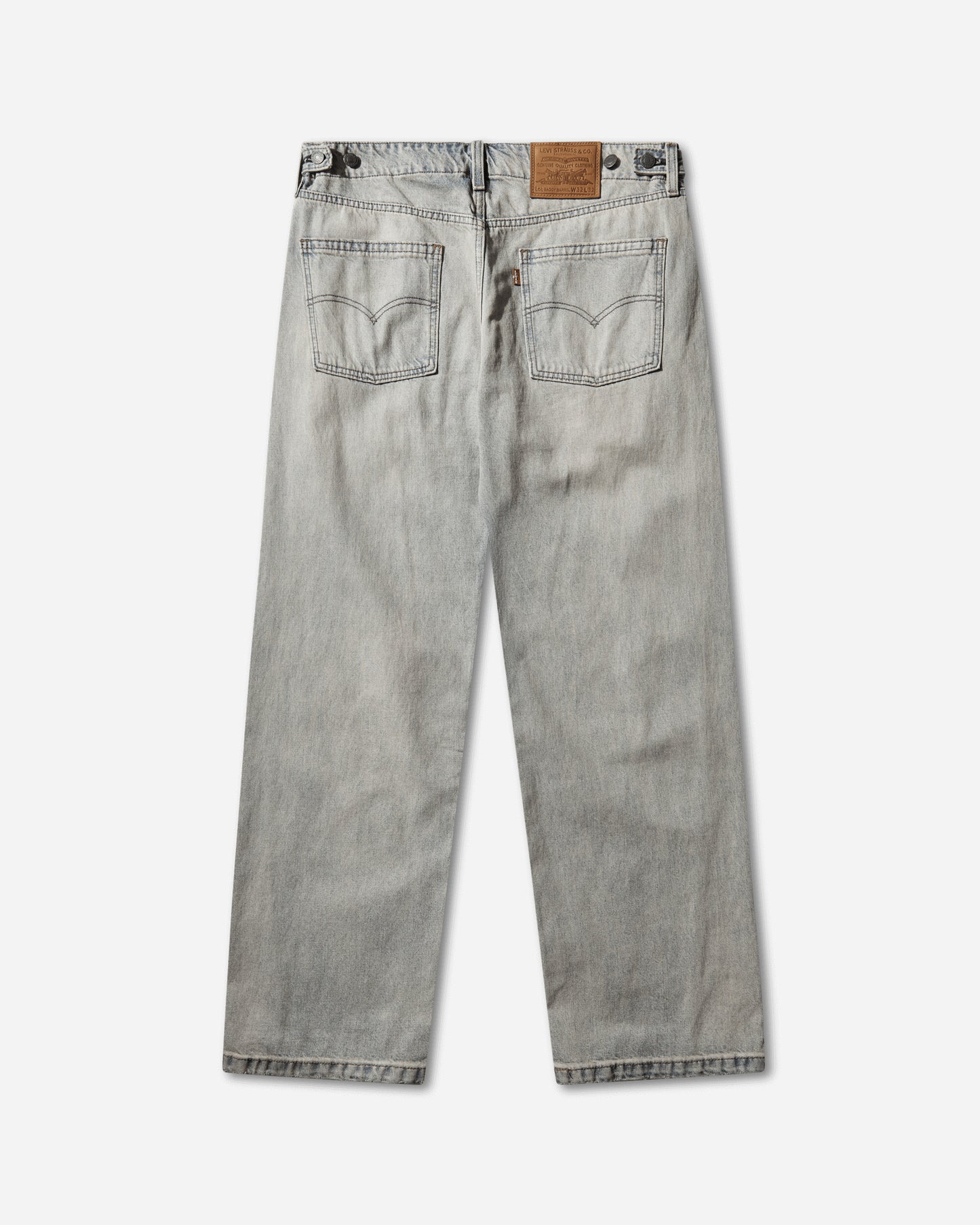 Levi's Baggy Barrel My Tinted Journey Med Indigo Pants Denim 0057O 0004