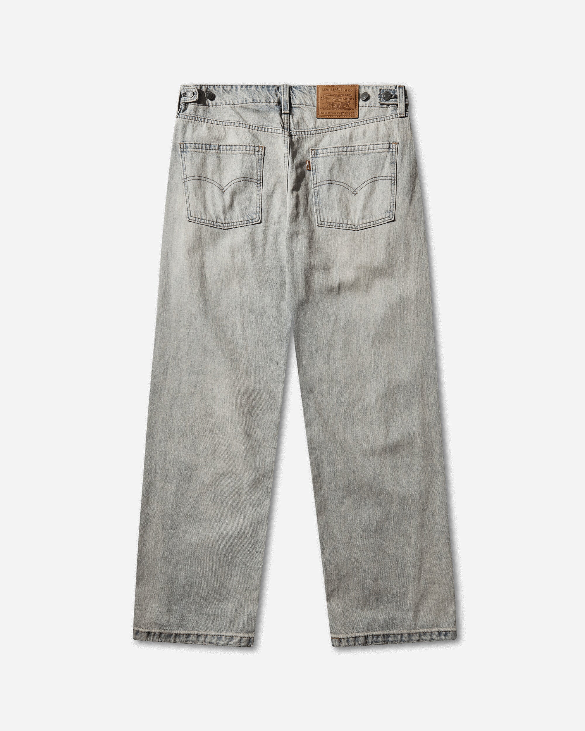 Levi's Baggy Barrel My Tinted Journey Med Indigo Pants Denim 0057O 0004