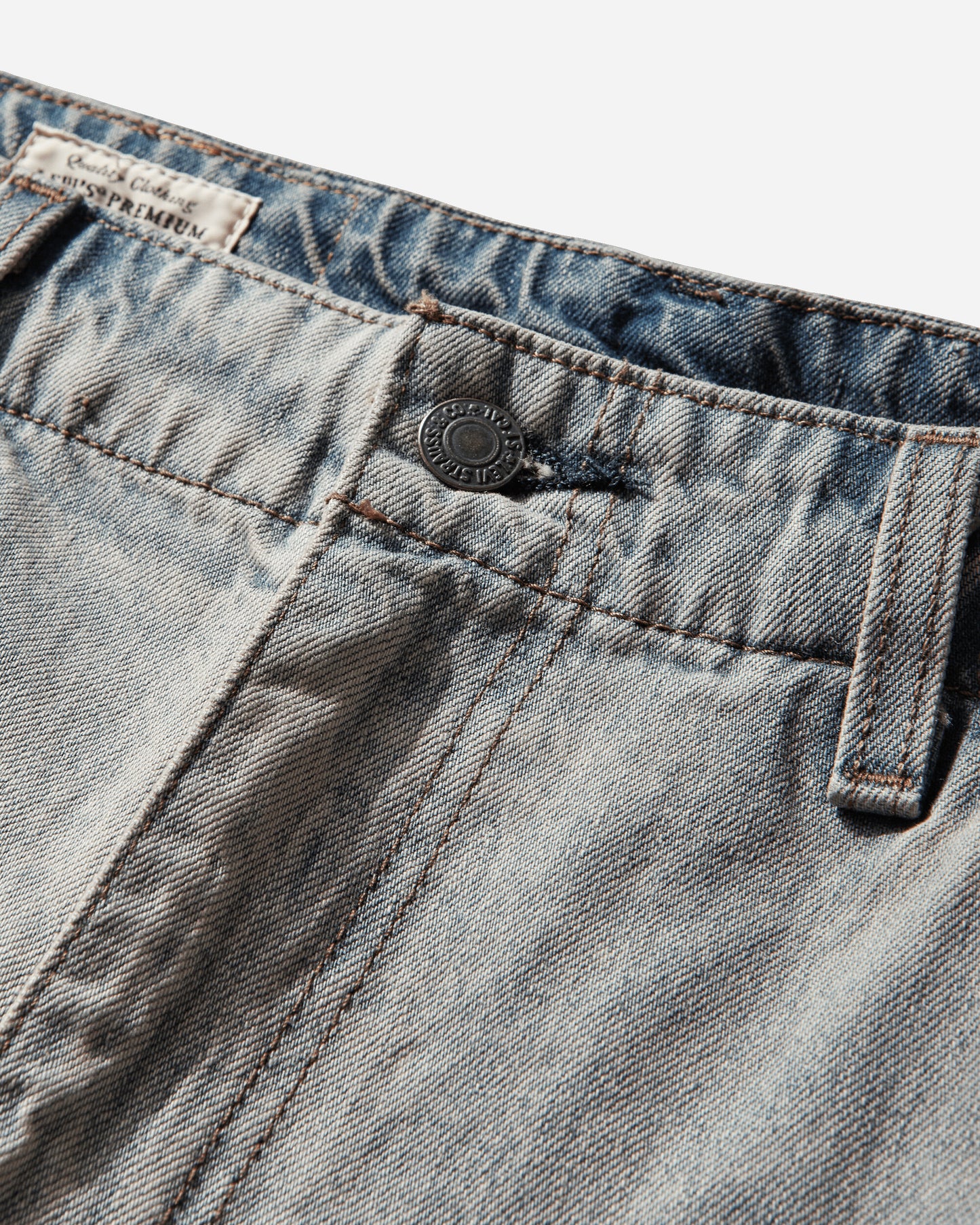 Levi's Baggy Barrel My Tinted Journey Med Indigo Pants Denim 0057O 0004