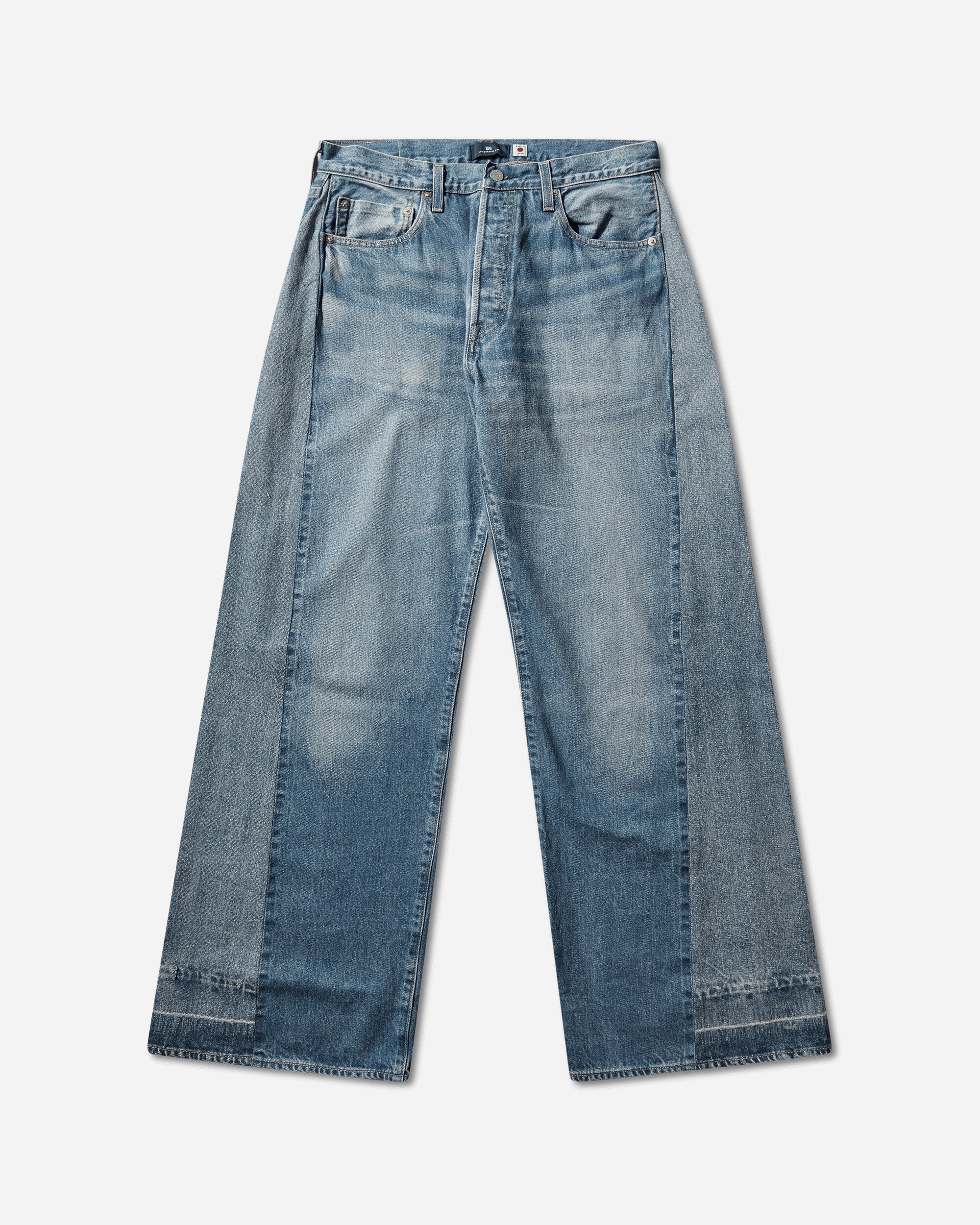 Levi's Blue Tab 1980S 501 Customized Med Indigo Pants Denim 006BZ 0000