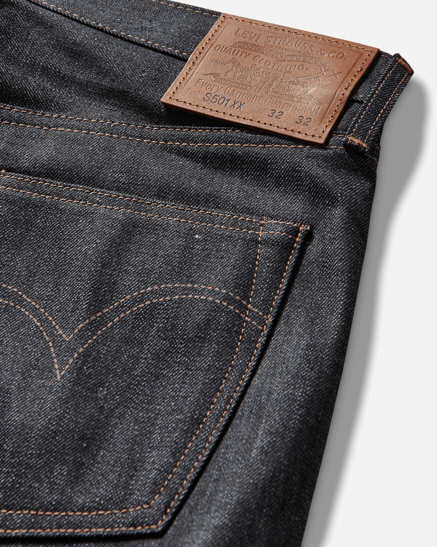 Levi's Lvc 1944 501 Jeans Wwii Rigid Med Indigo Pants Denim 44501 0000