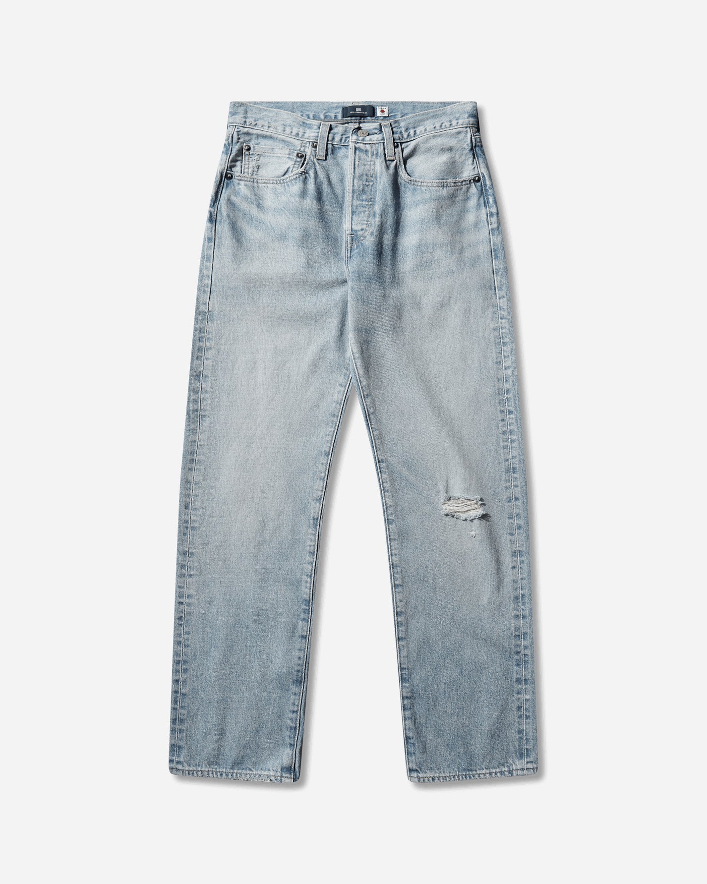 Levi's Wmns Blue Tab 70S 501 Blue Boy Mij Light Indigo Pants Denim 004TF 0002W