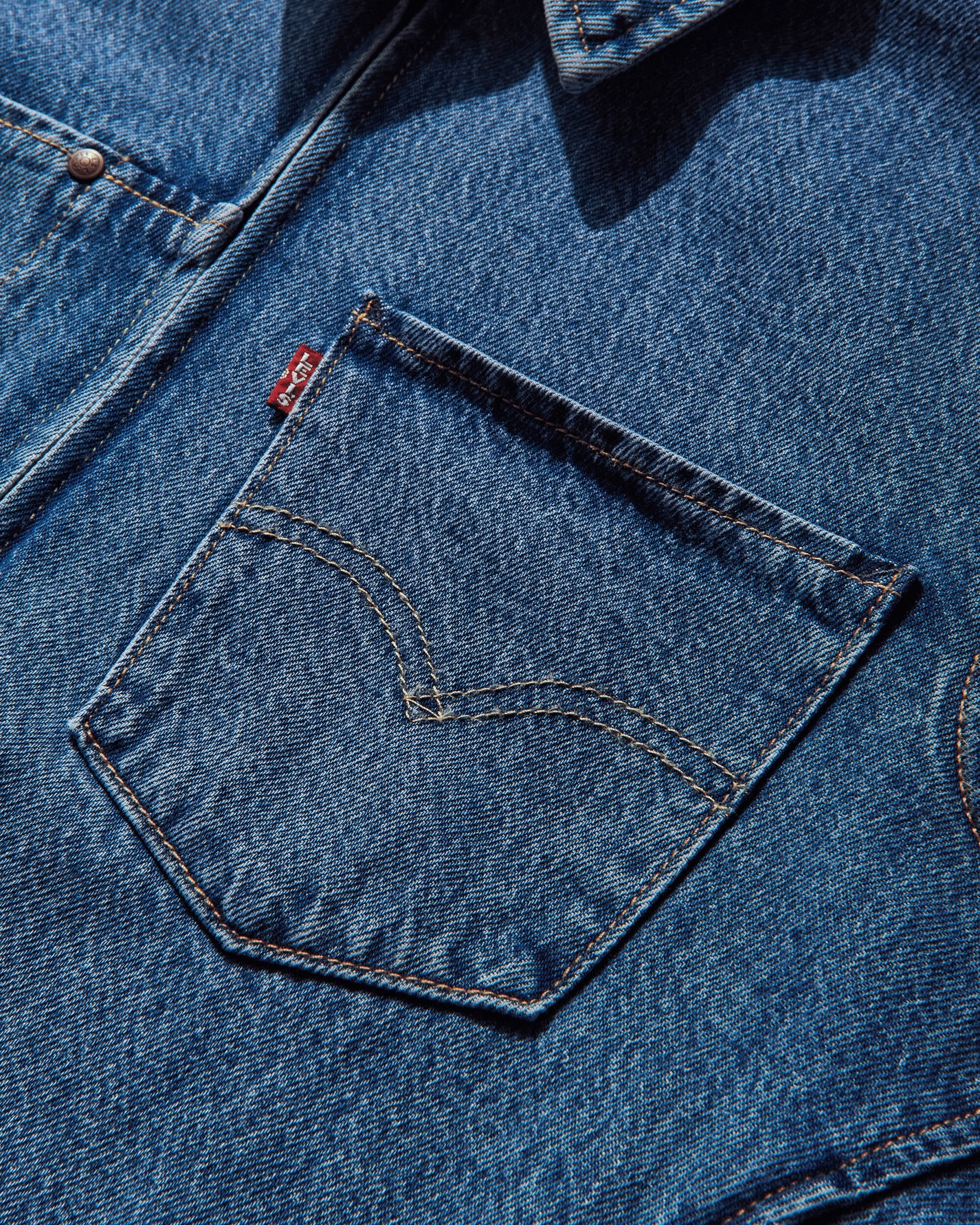 Levi's Levis Twist Trucker Dark Indigo  Flat Finish Dark Indigo  Coats and Jackets Denim Jackets 003M3 0001