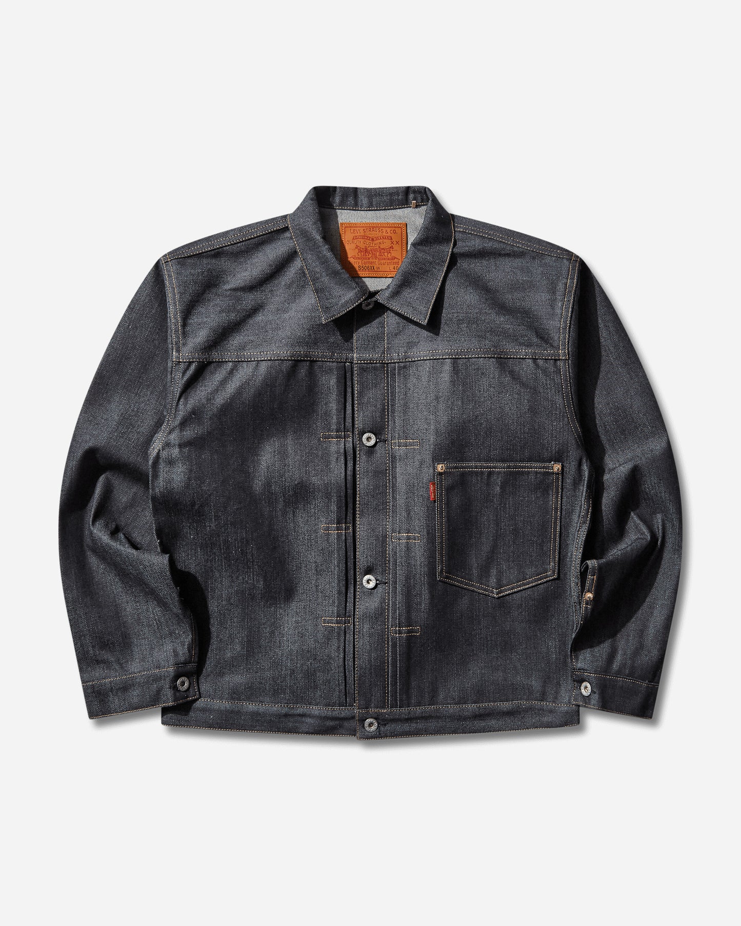 Levi's Lvc Wwii Trucker Dark Indigo  Flat Finish Dark Indigo  Coats and Jackets Denim Jackets 0039S 0000