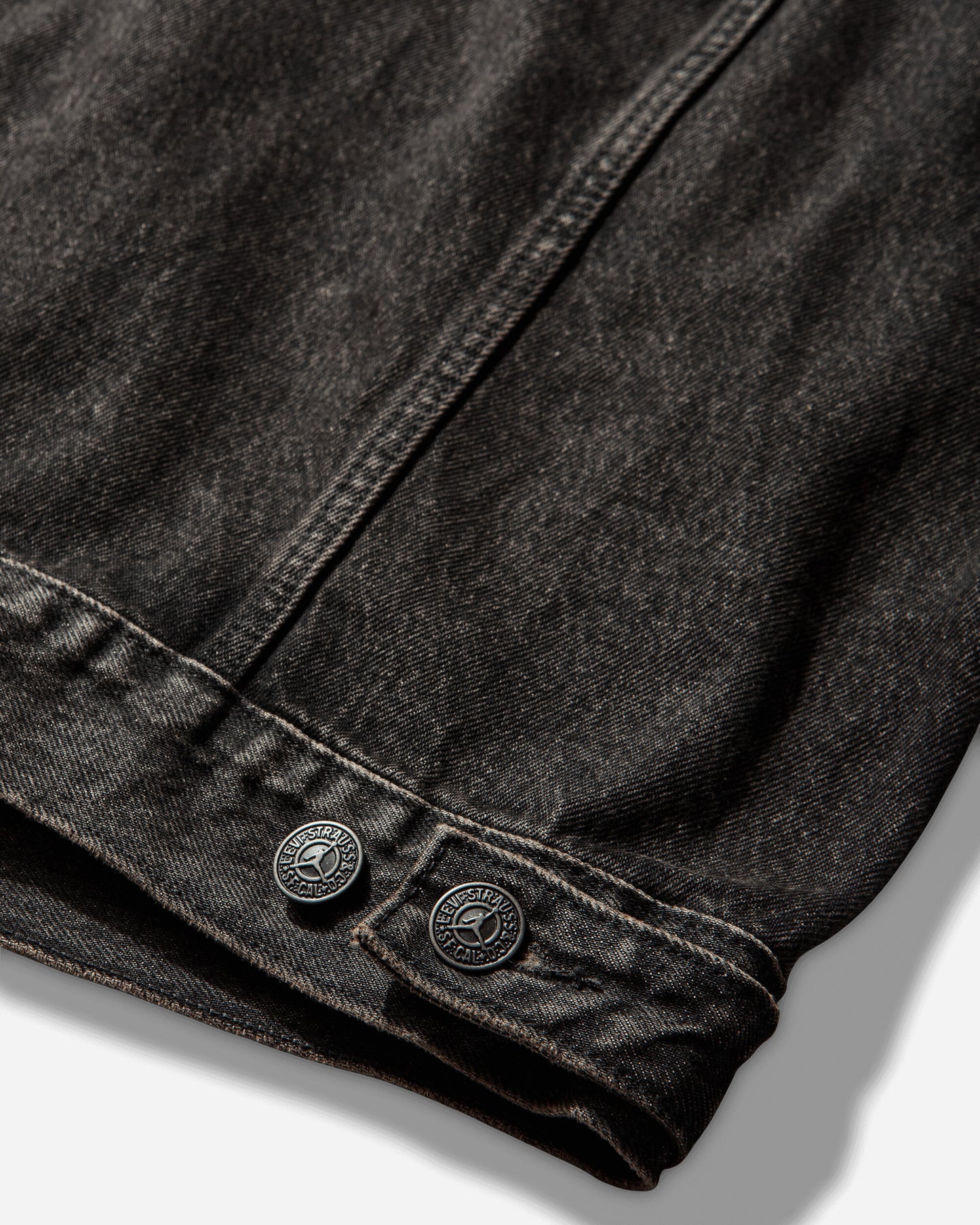 Levi's X Jordan Type III Trucker Black Coats and Jackets Denim Jackets 005FC 0000