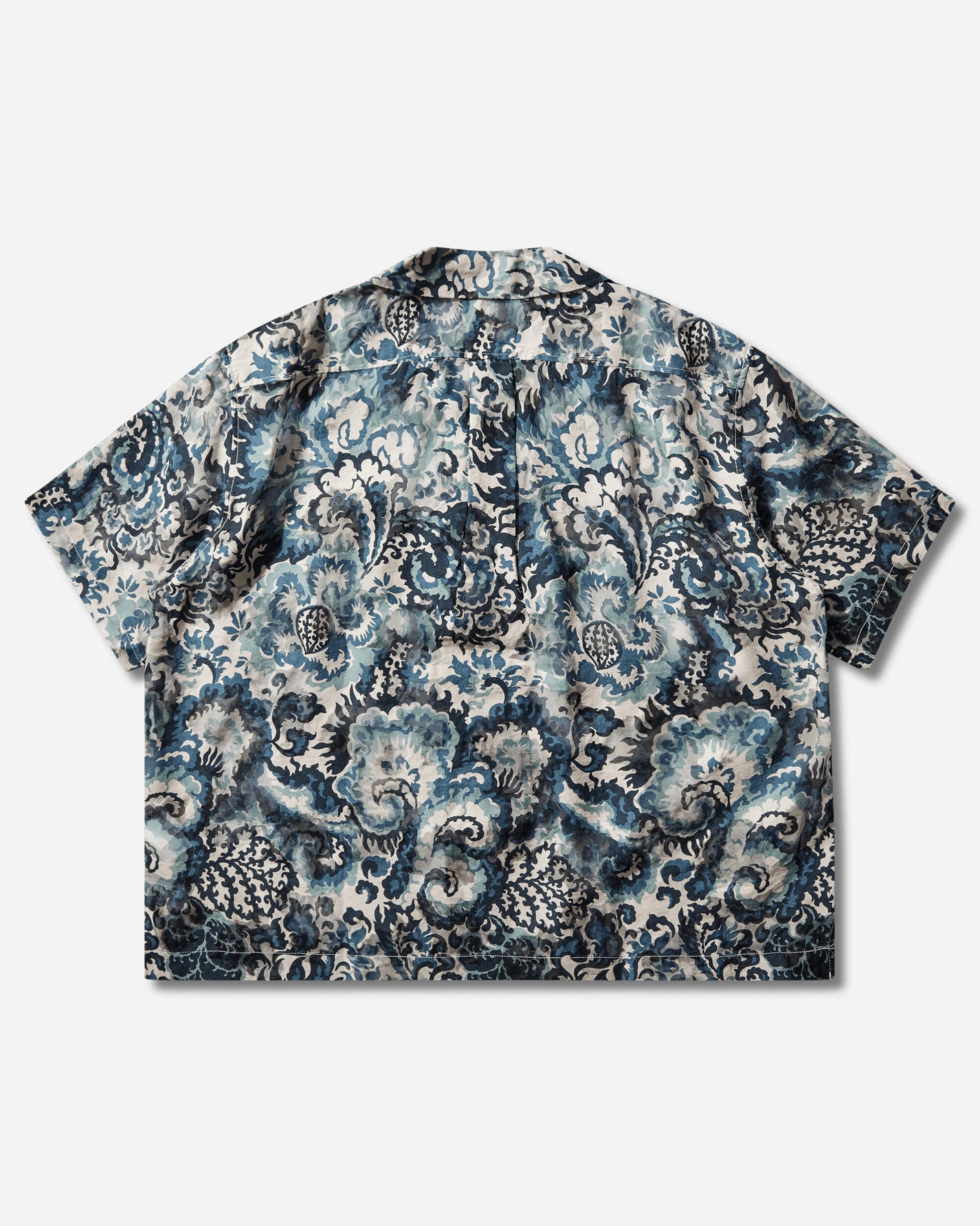 Levi's Blue Tab Ss Camp Shirt Jacquar Multicolor Shirts Longsleeve Shirt 004TG 0001