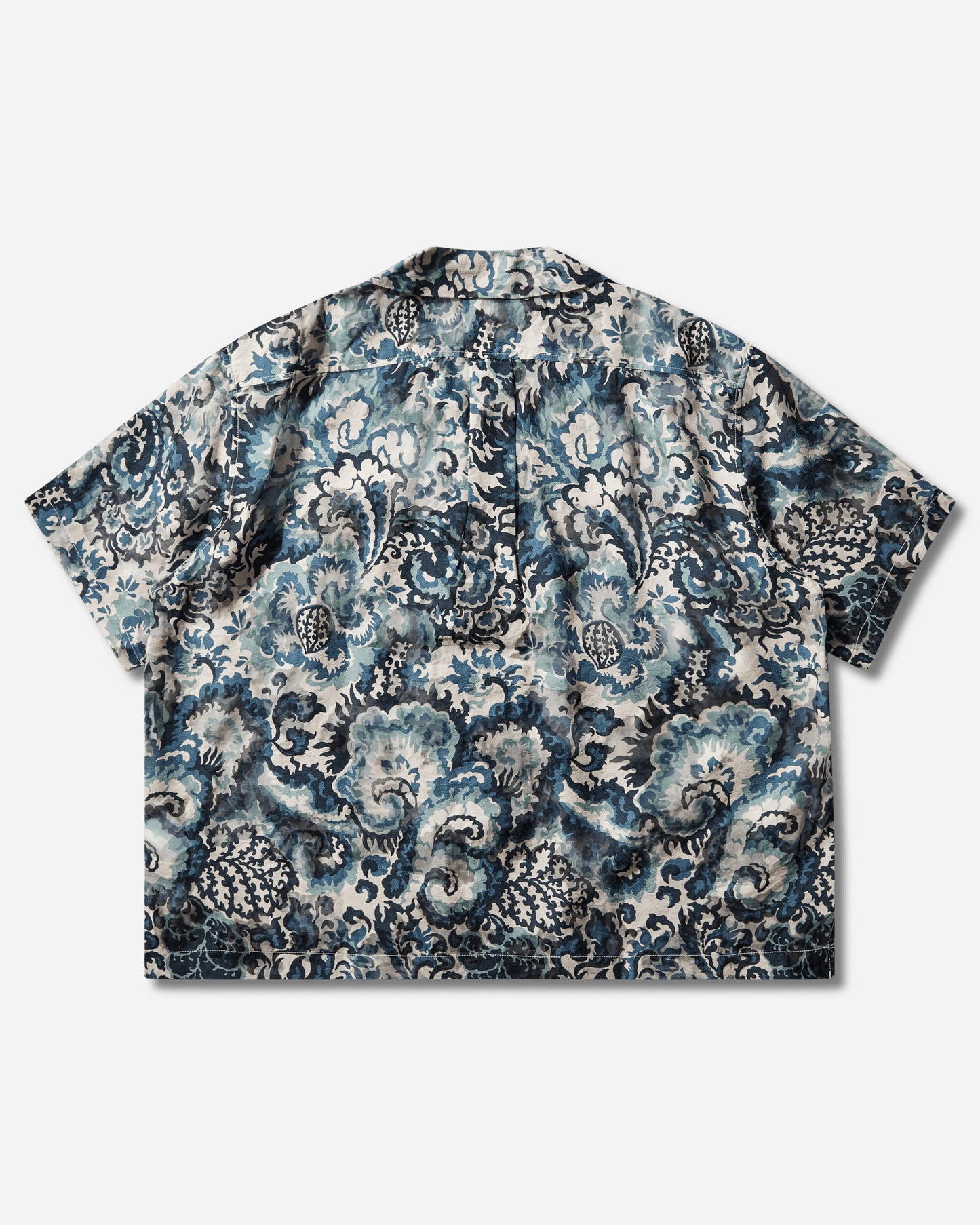 Levi's Blue Tab Ss Camp Shirt Jacquar Multicolor Shirts Longsleeve Shirt 004TG 0001