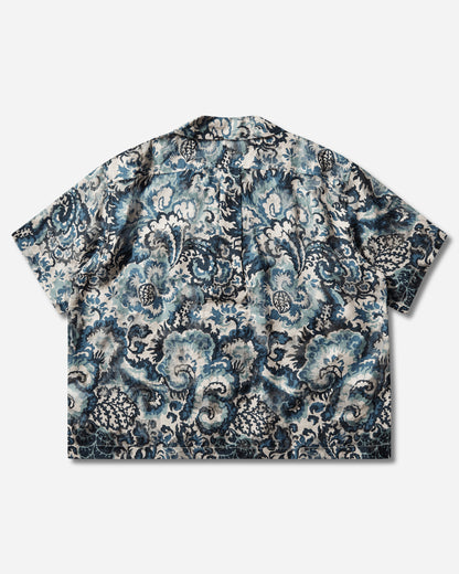 Levi's Blue Tab Ss Camp Shirt Jacquar Multicolor Shirts Longsleeve Shirt 004TG 0001