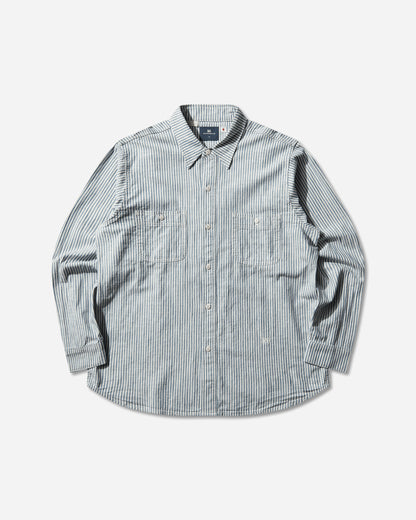Levi's Blue Tab Work Shirt Indigo Shirts Longsleeve Shirt 001LH 0001
