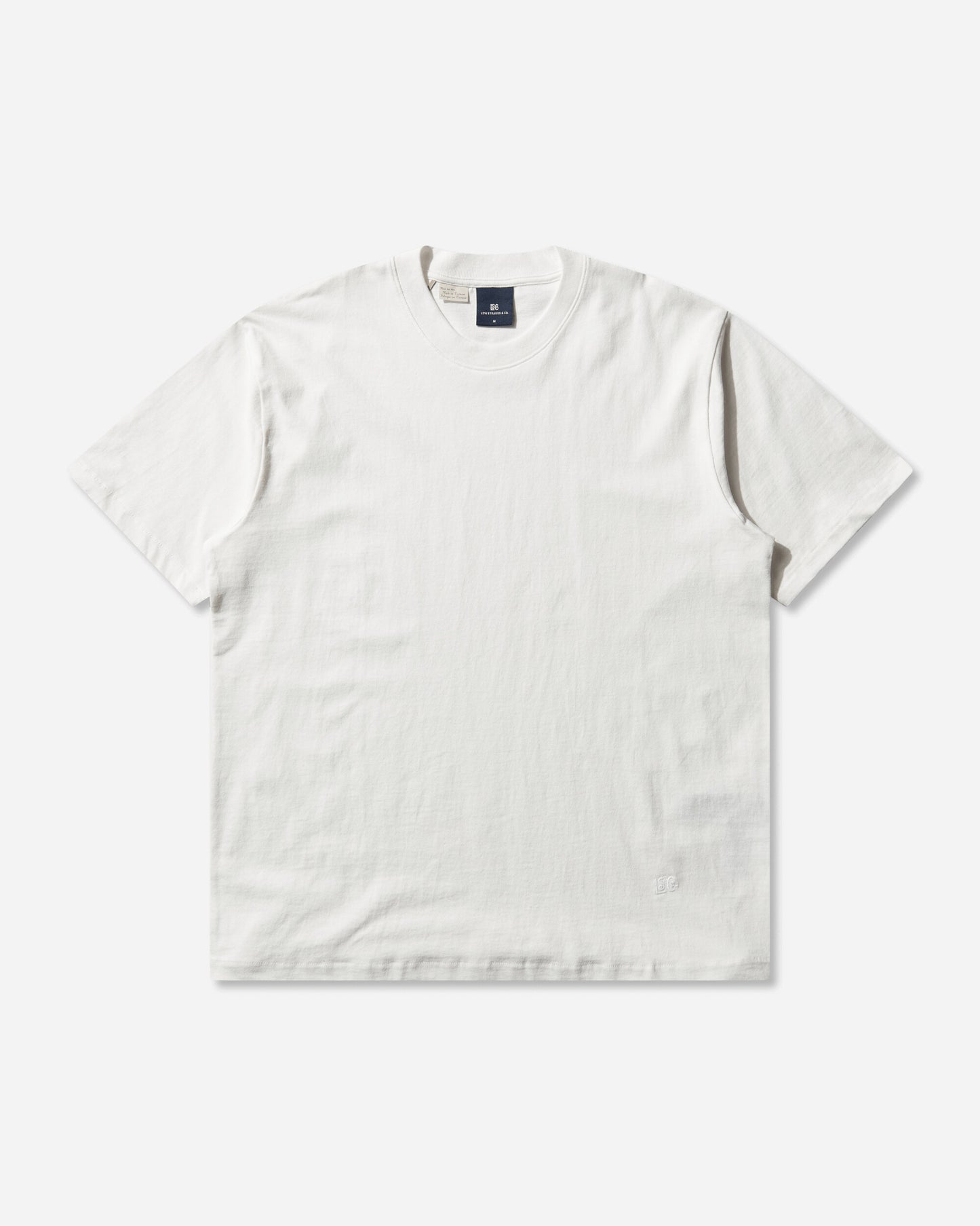 Levi's Blue Tab Relaxed Tee White T-Shirts Shortsleeve 001LJ 0001