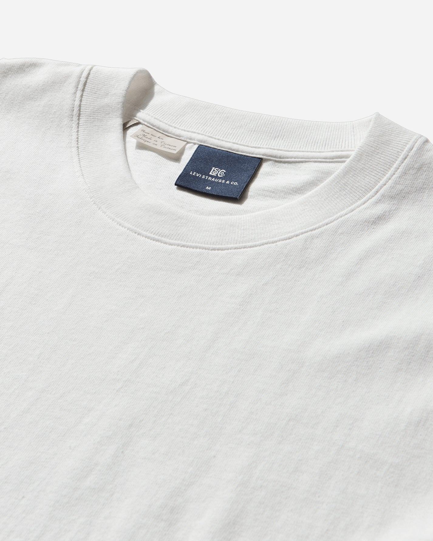Levi's Blue Tab Relaxed Tee White T-Shirts Shortsleeve 001LJ 0001