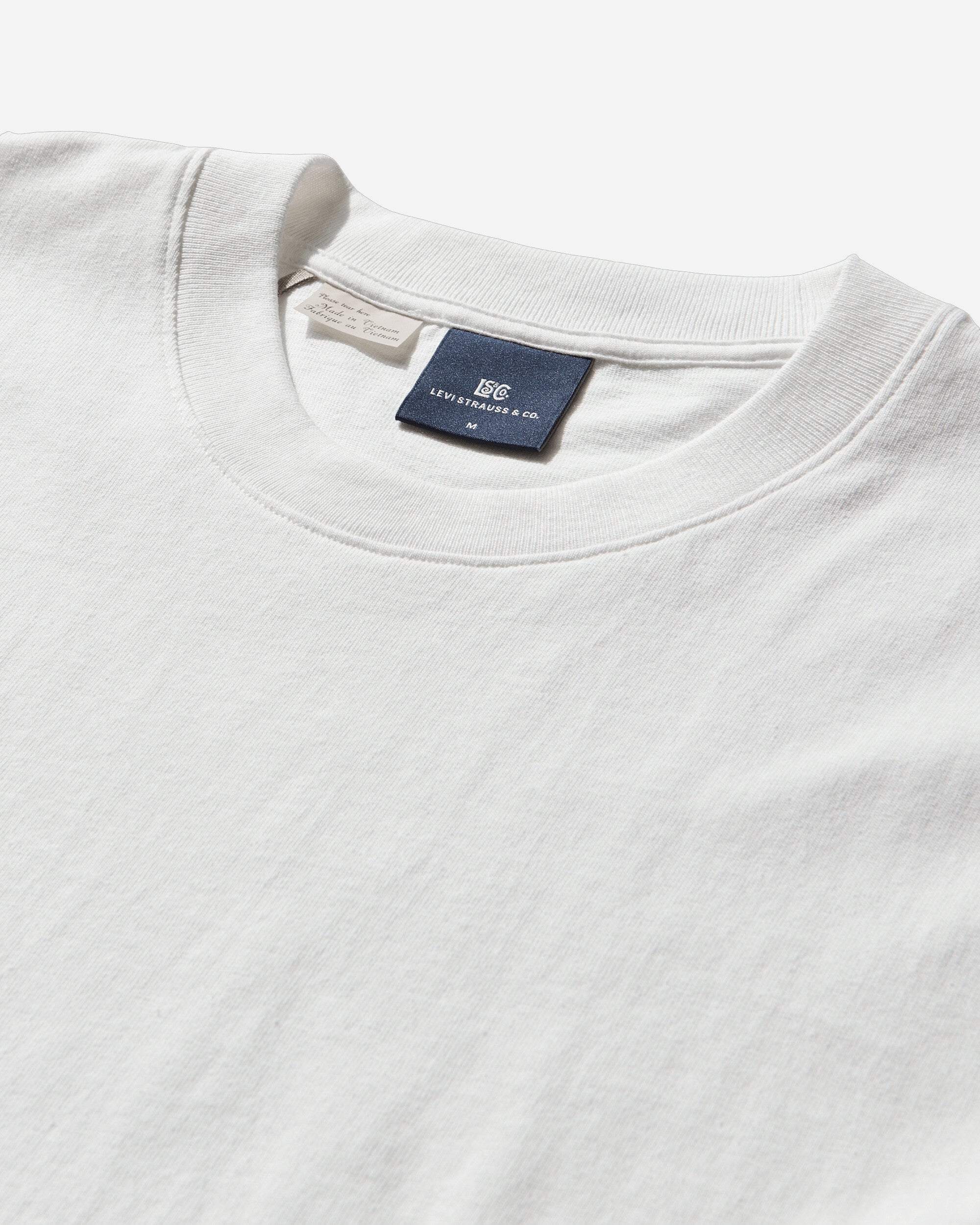 Levi's Blue Tab Relaxed Tee White T-Shirts Shortsleeve 001LJ 0001