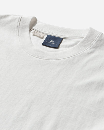 Levi's Blue Tab Relaxed Tee White T-Shirts Shortsleeve 001LJ 0001