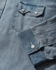 Levi's Blue Tab Customized Sawtooth R Med Indigo T-Shirts Top 004TL 0000