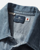 Levi's Blue Tab Customized Sawtooth R Med Indigo T-Shirts Top 004TL 0000