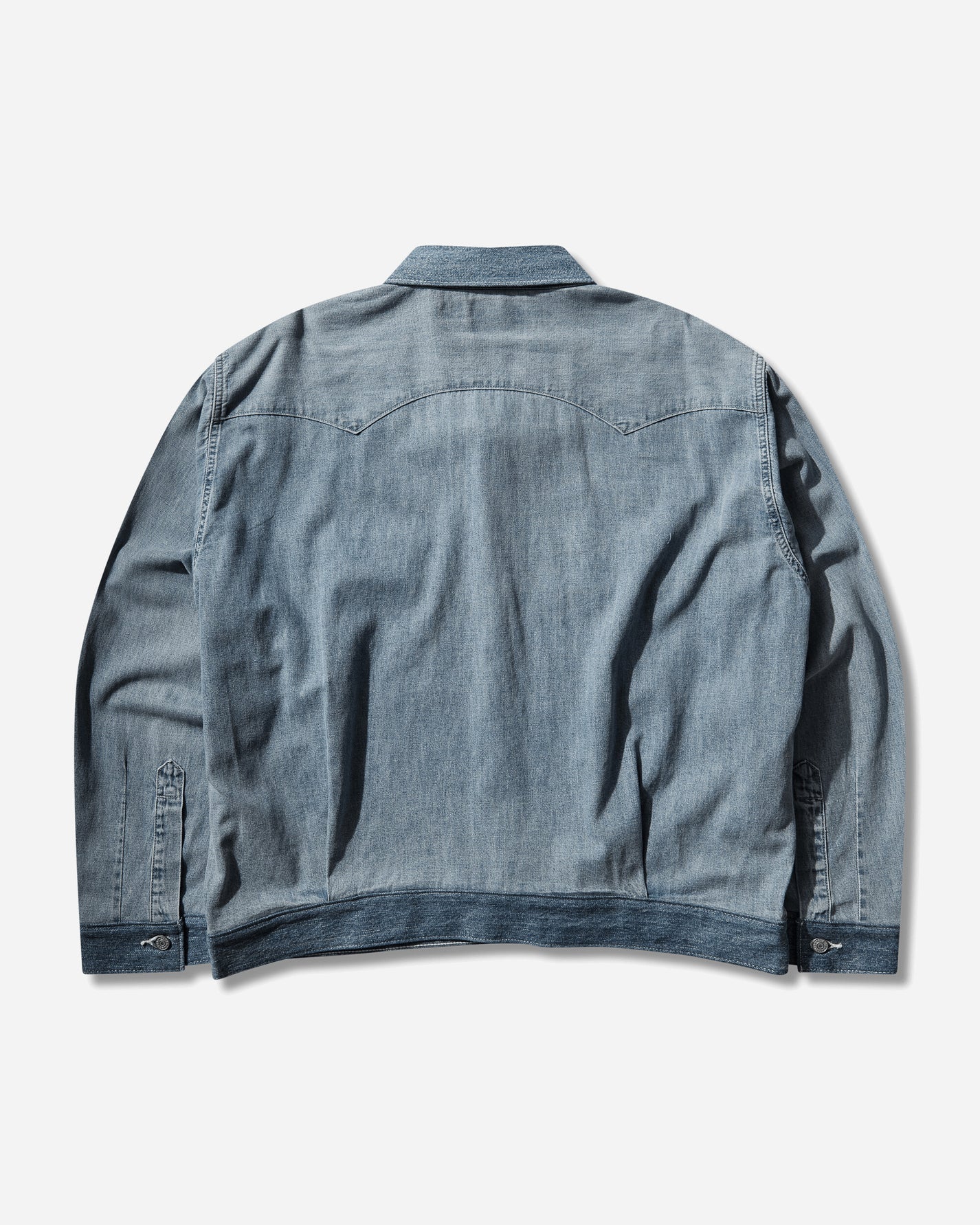 Levi's Blue Tab Customized Sawtooth R Med Indigo T-Shirts Top 004TL 0000