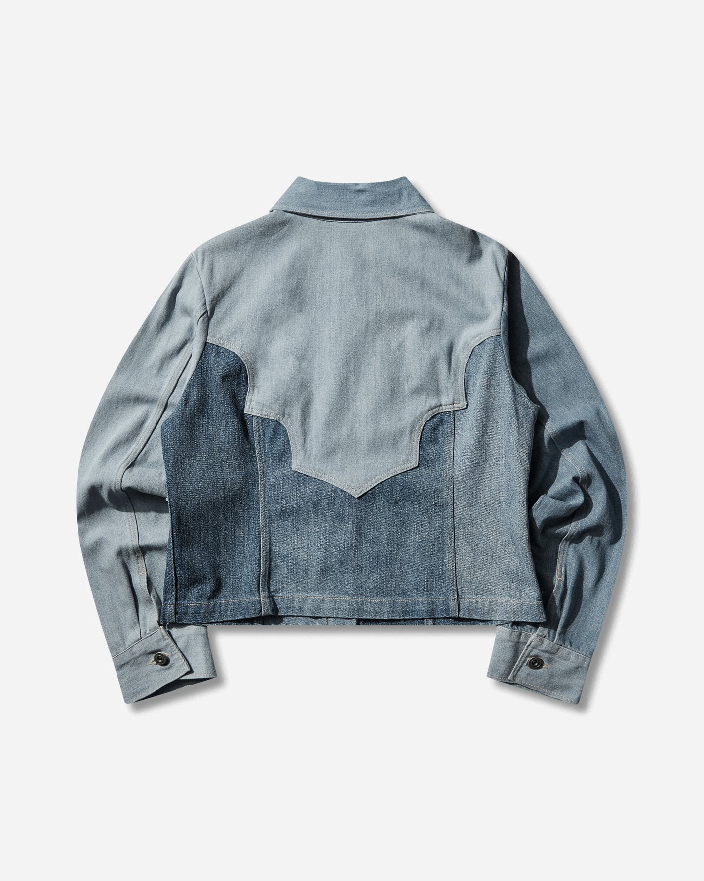 Levi's Wmns Blue Tab Roper Shacket Senorit Med Indigo T-Shirts Top 004TO 0000