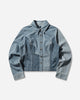 Levi's Wmns Blue Tab Roper Shacket Senorit Med Indigo T-Shirts Top 004TO 0000