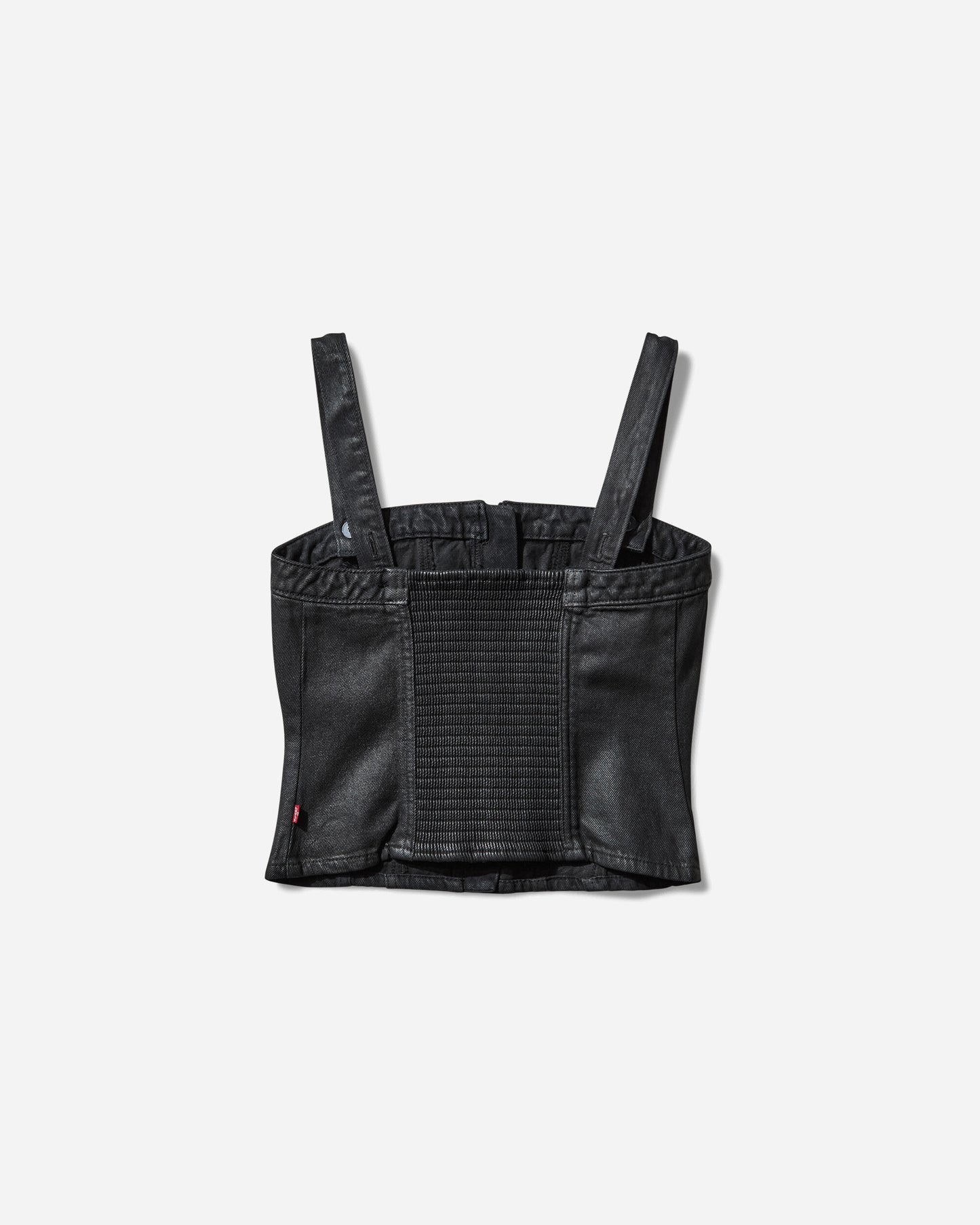 Levi's Wmns Sculpted Bustier Blacks Black T-Shirts Top 001W4 0004