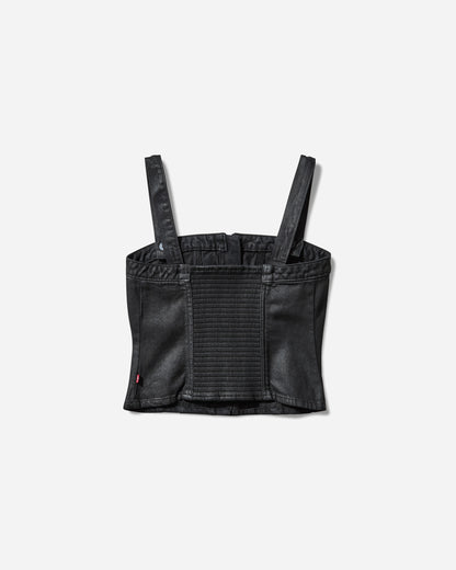 Levi's Wmns Sculpted Bustier Blacks Black T-Shirts Top 001W4 0004
